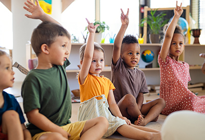 Children in class