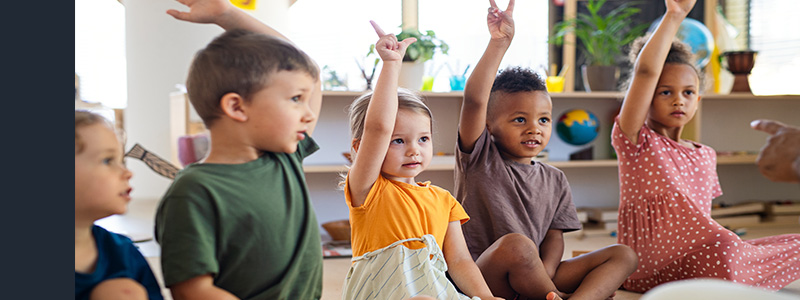 Children in class